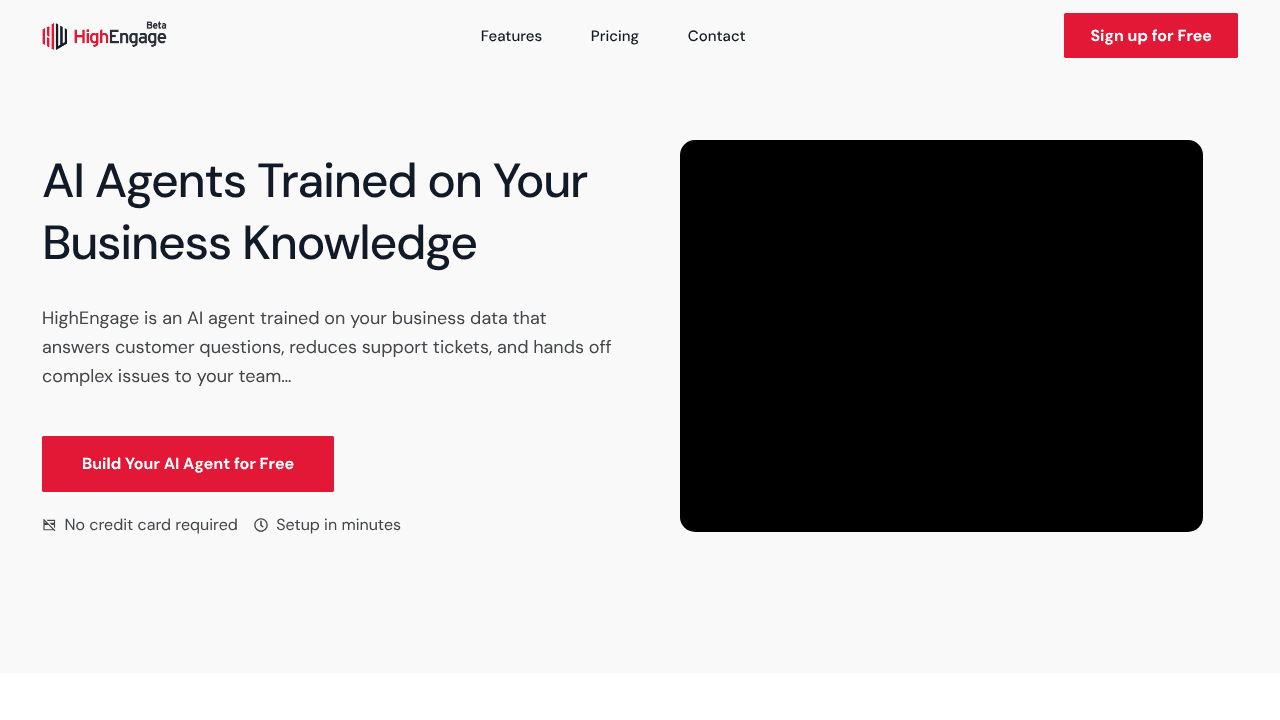 HighEngage website screenshot