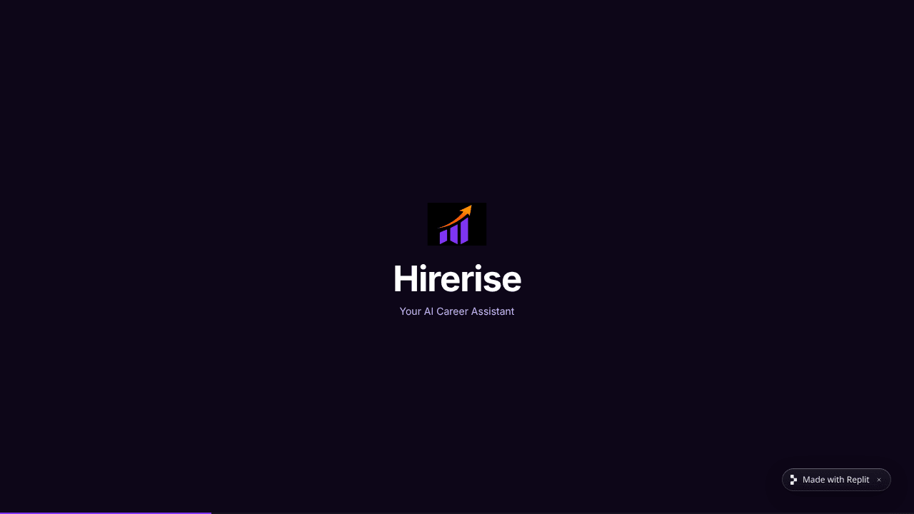 Hirerise website screenshot