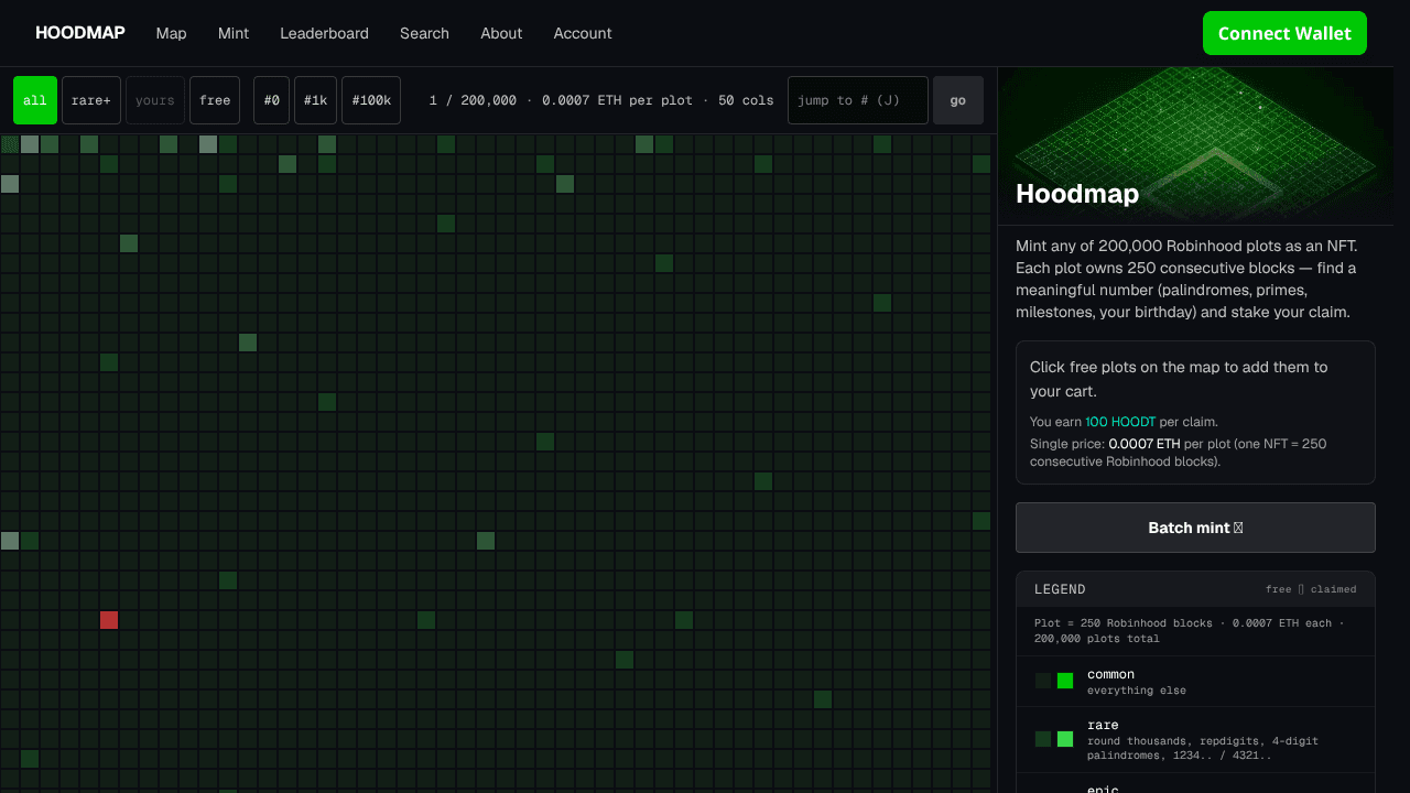 Hoodmap website screenshot