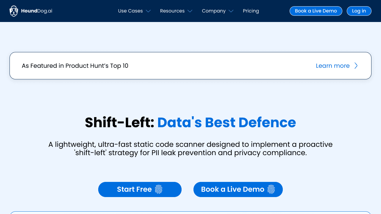 HoundDog.ai Static Code Scanner