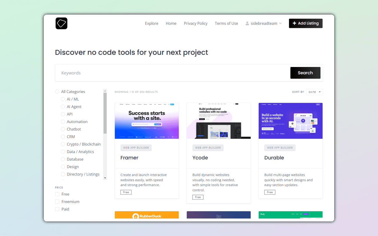 How to No Code