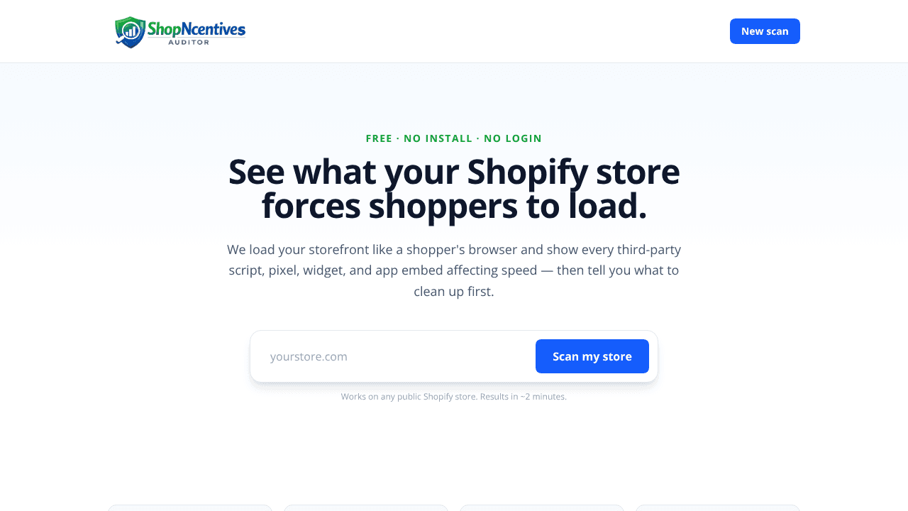 https://www.shopncentives.com/ website screenshot