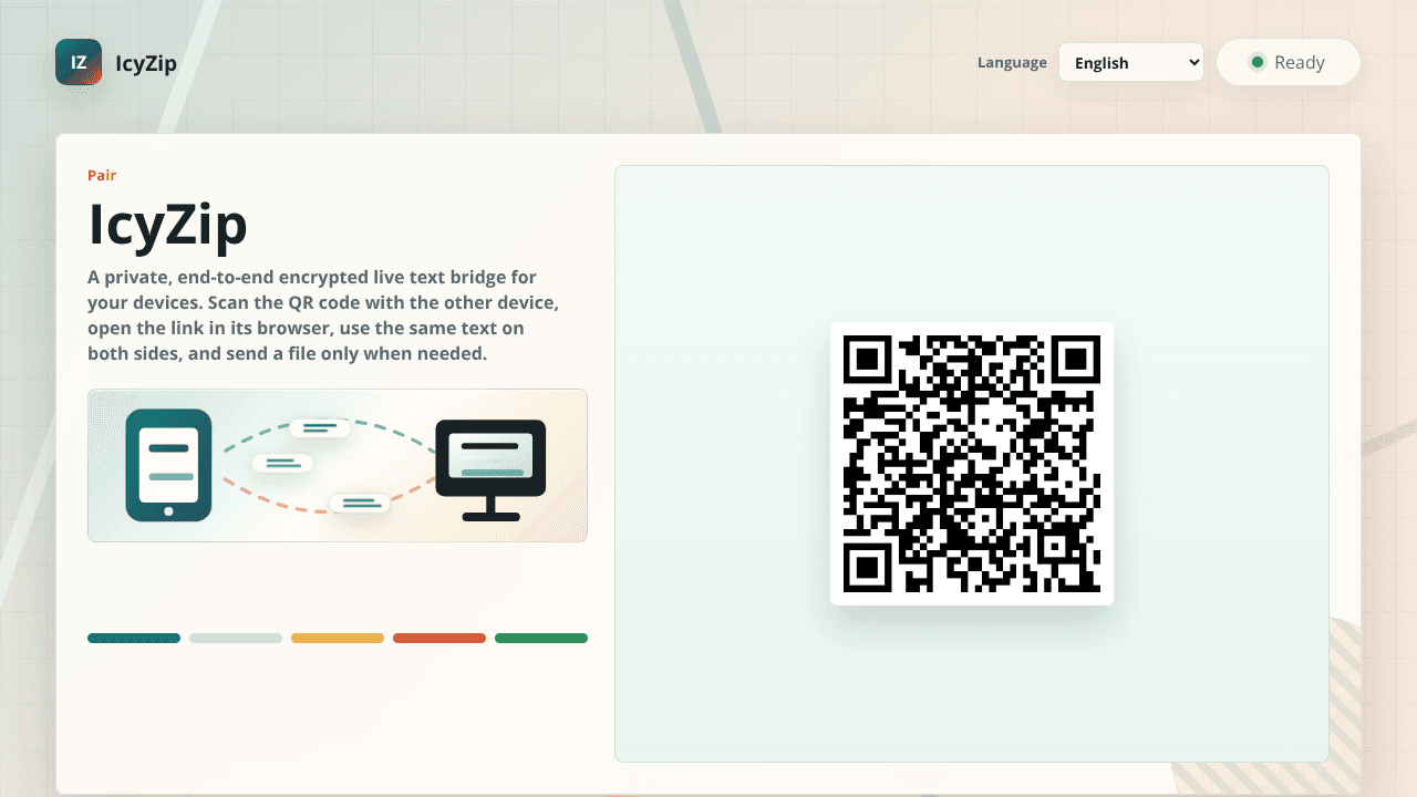 IcyZip website screenshot