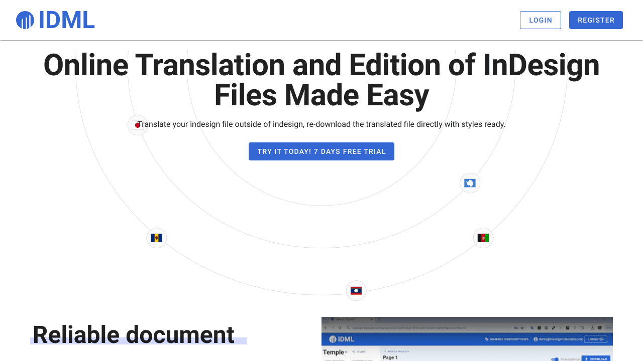 Indesign Translator