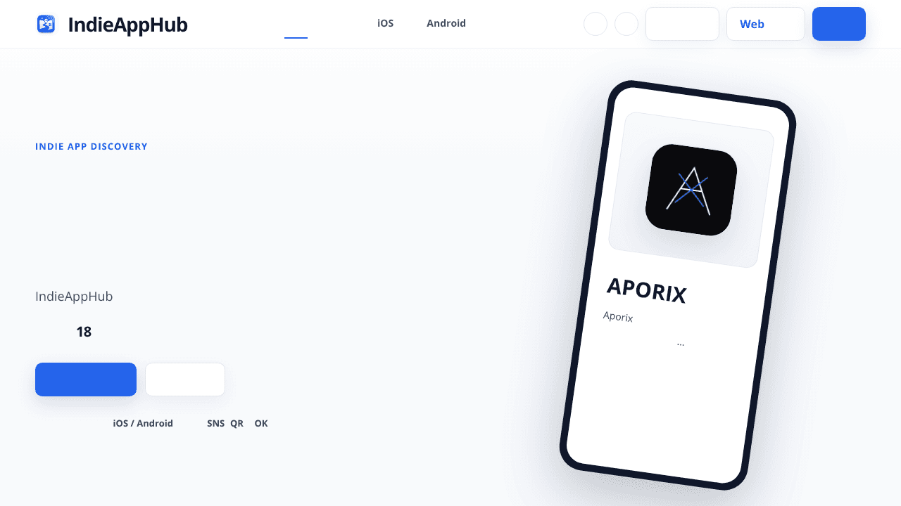 IndieAppHub website screenshot