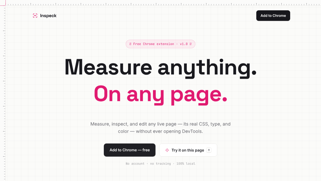 Inspeck website screenshot