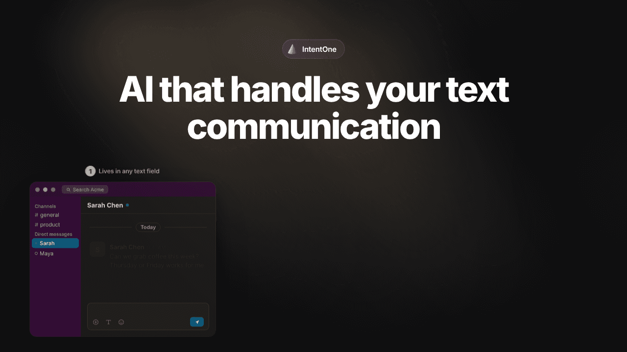 IntentOne website screenshot