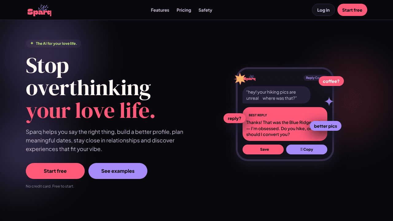 Intro website screenshot