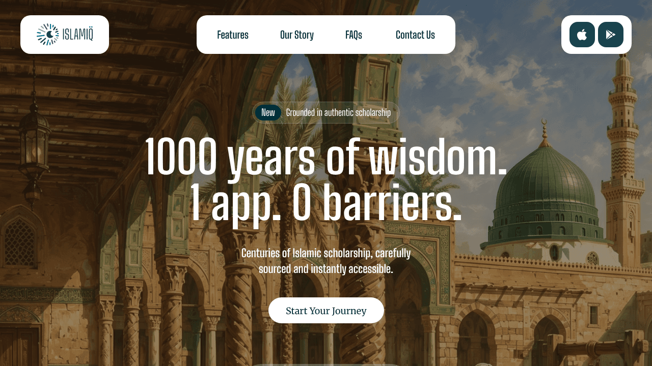 IslamIQ website screenshot