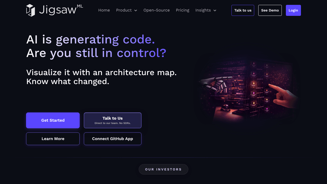 JigsawML website screenshot