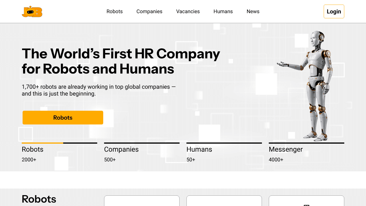 JobToRob website screenshot