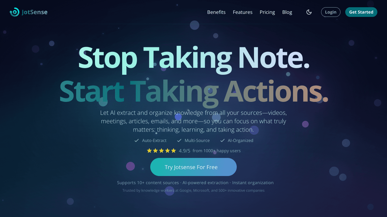 JotSense AI