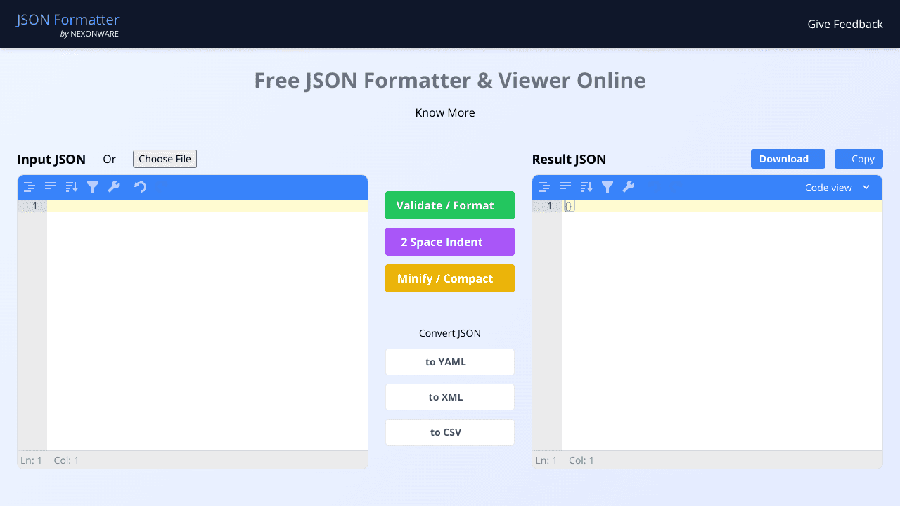 JSON Formatter