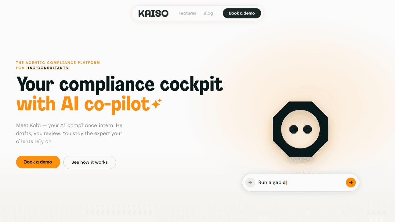 Kaiso website screenshot