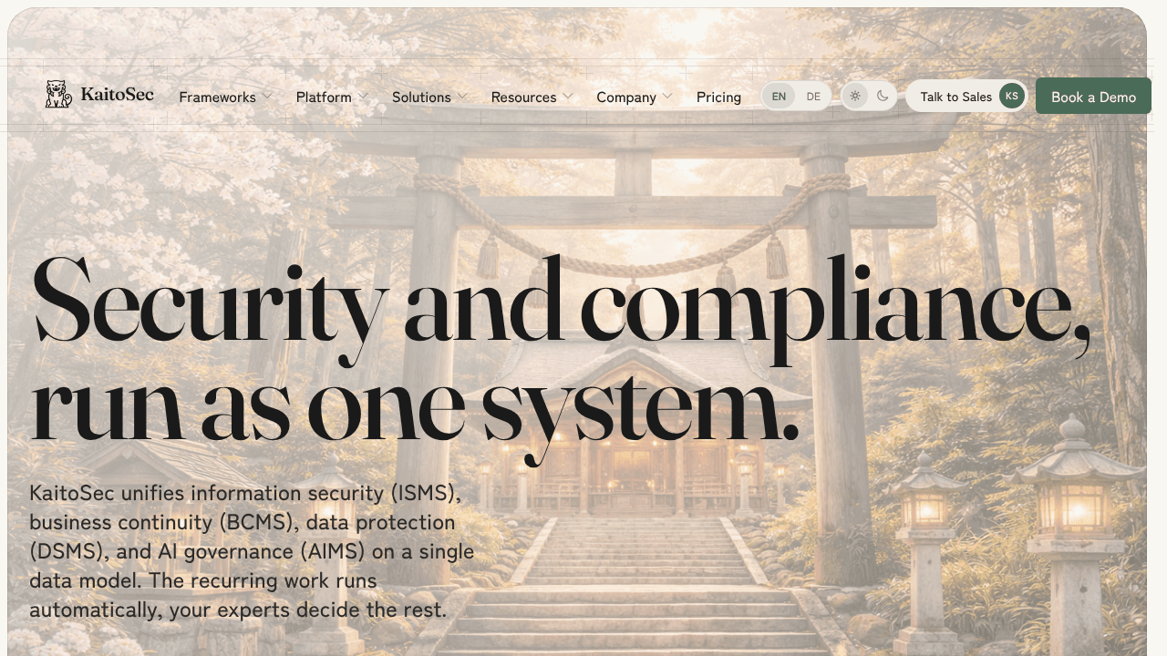 KaitoSec website screenshot