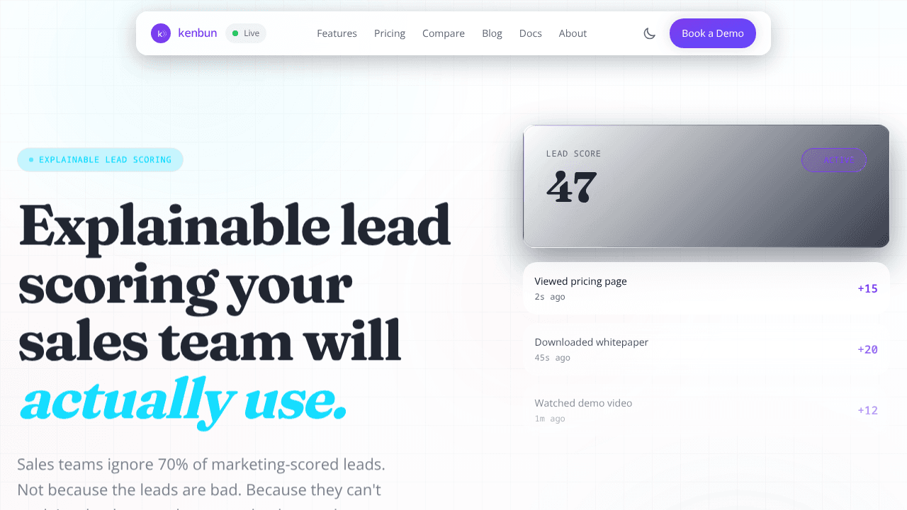 kenbun website screenshot
