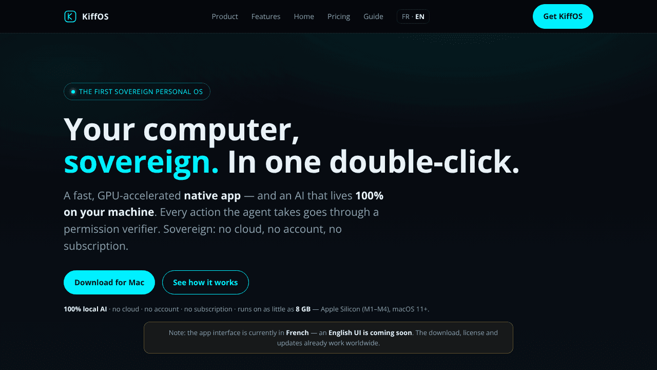 kiffos website screenshot
