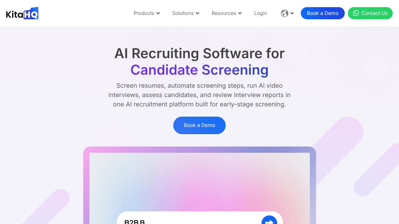 KitaHQ website screenshot