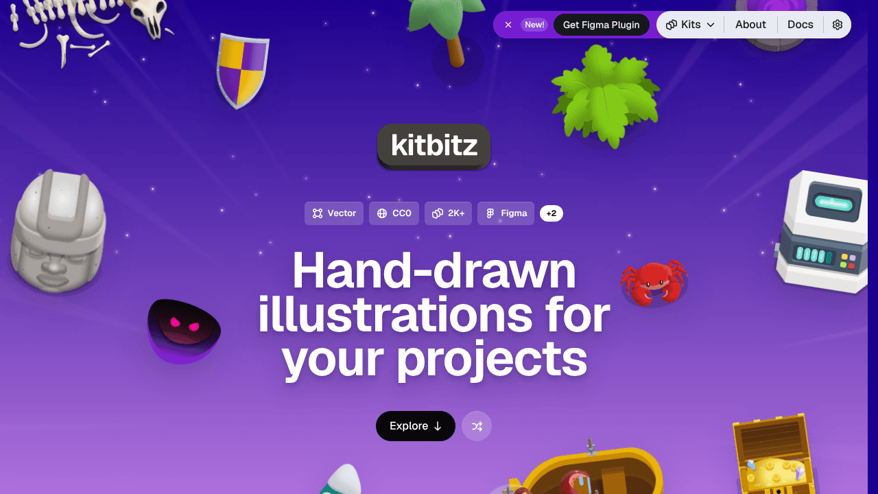 Kitbitz website screenshot