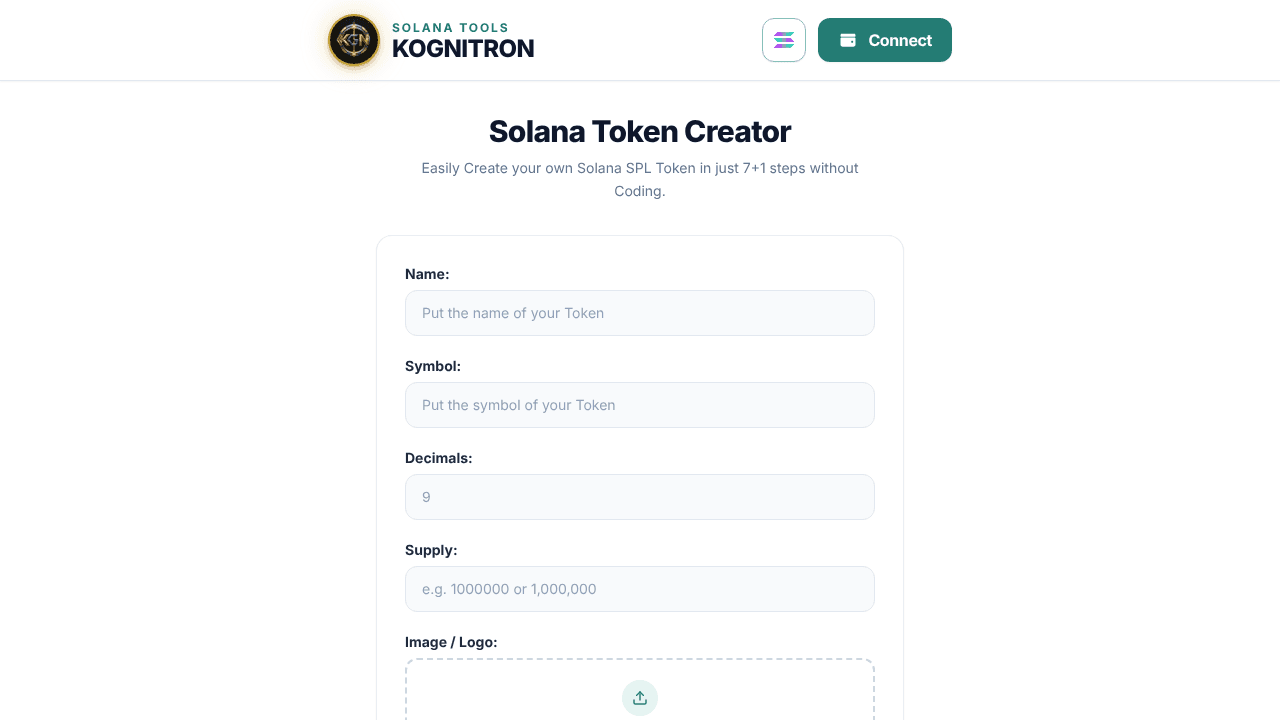 Kognitron Tools website screenshot