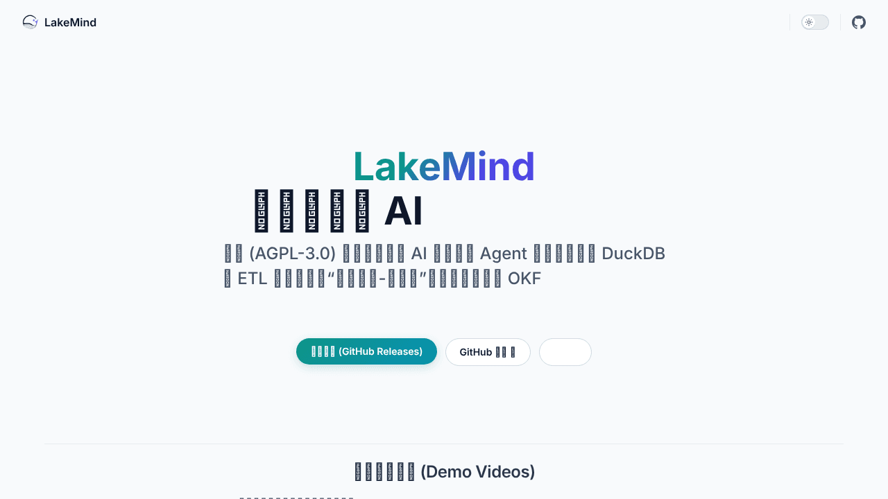 LakeMind website screenshot