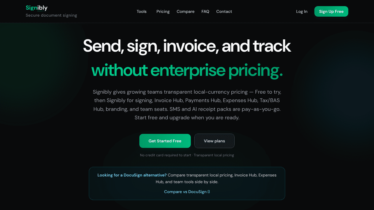 Launch day website screenshot