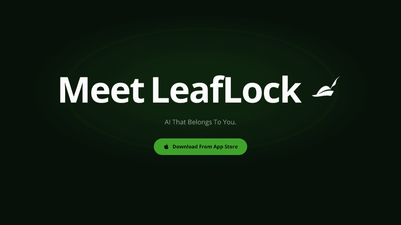 LeafLock website screenshot