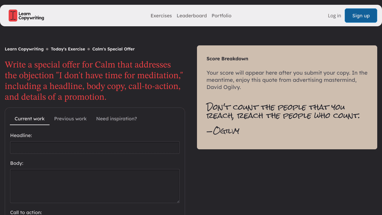 Learn Copywriting