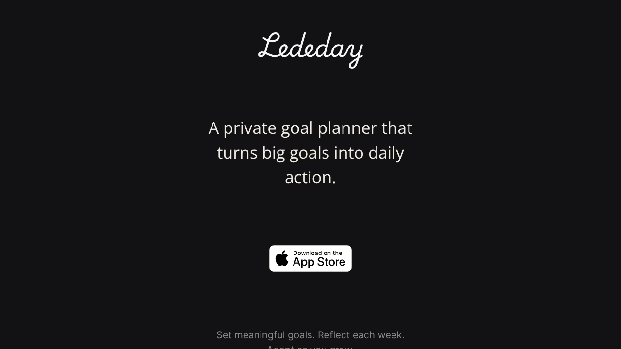 Lededay website screenshot