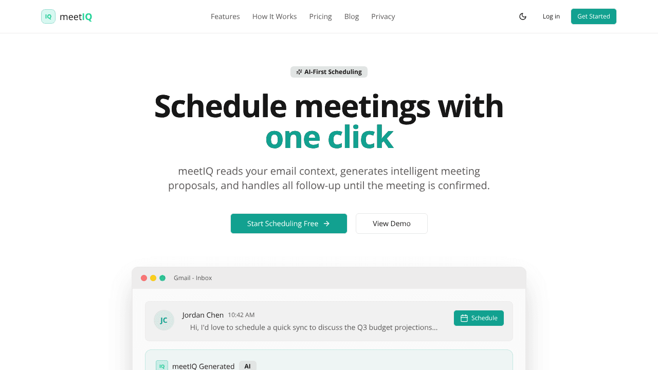 Lets Meet IQ website screenshot