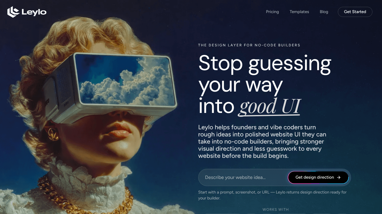 Leylo website screenshot