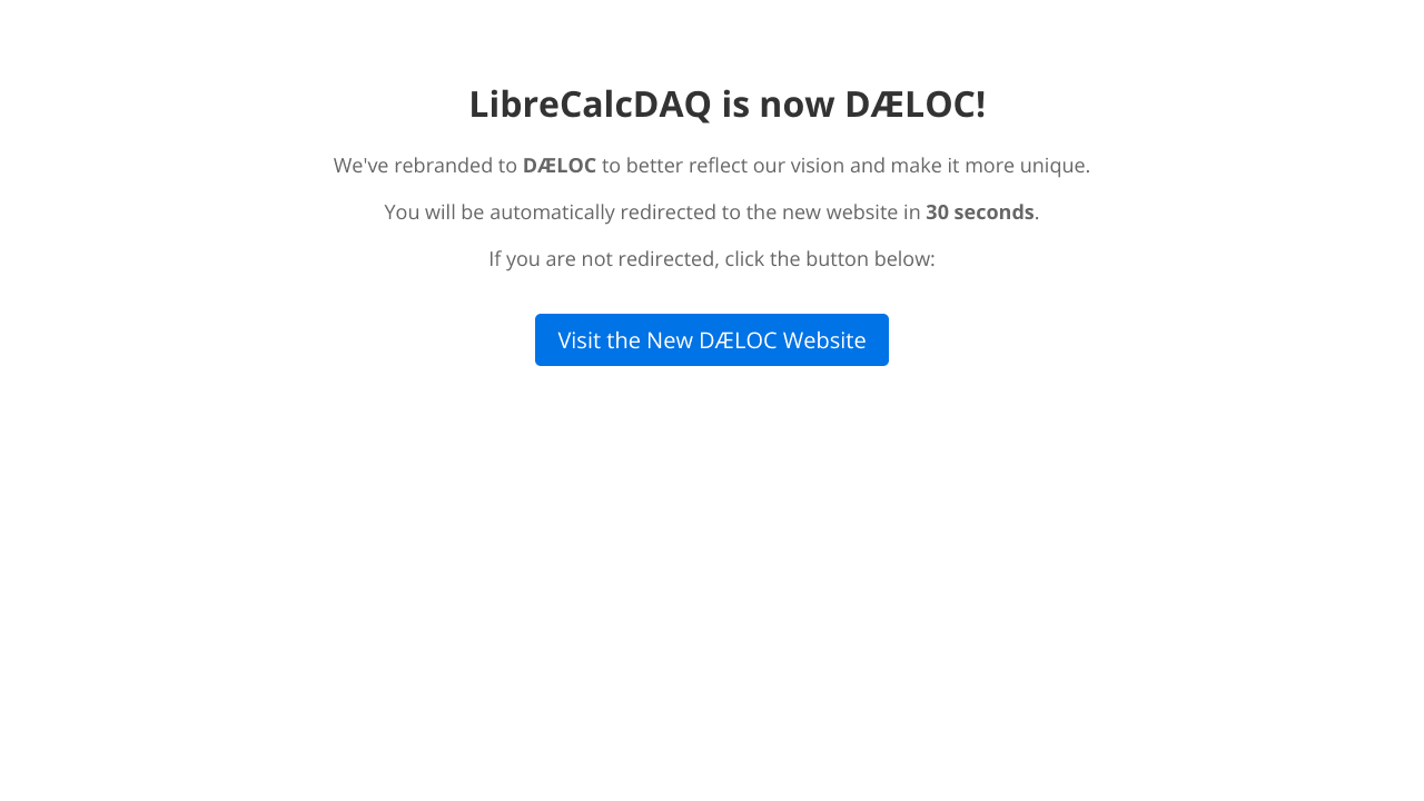 LibreCalcDAQ