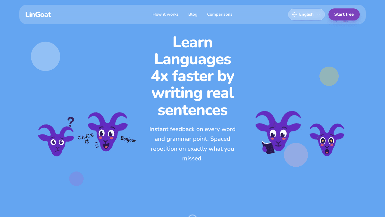 LinGoat website screenshot