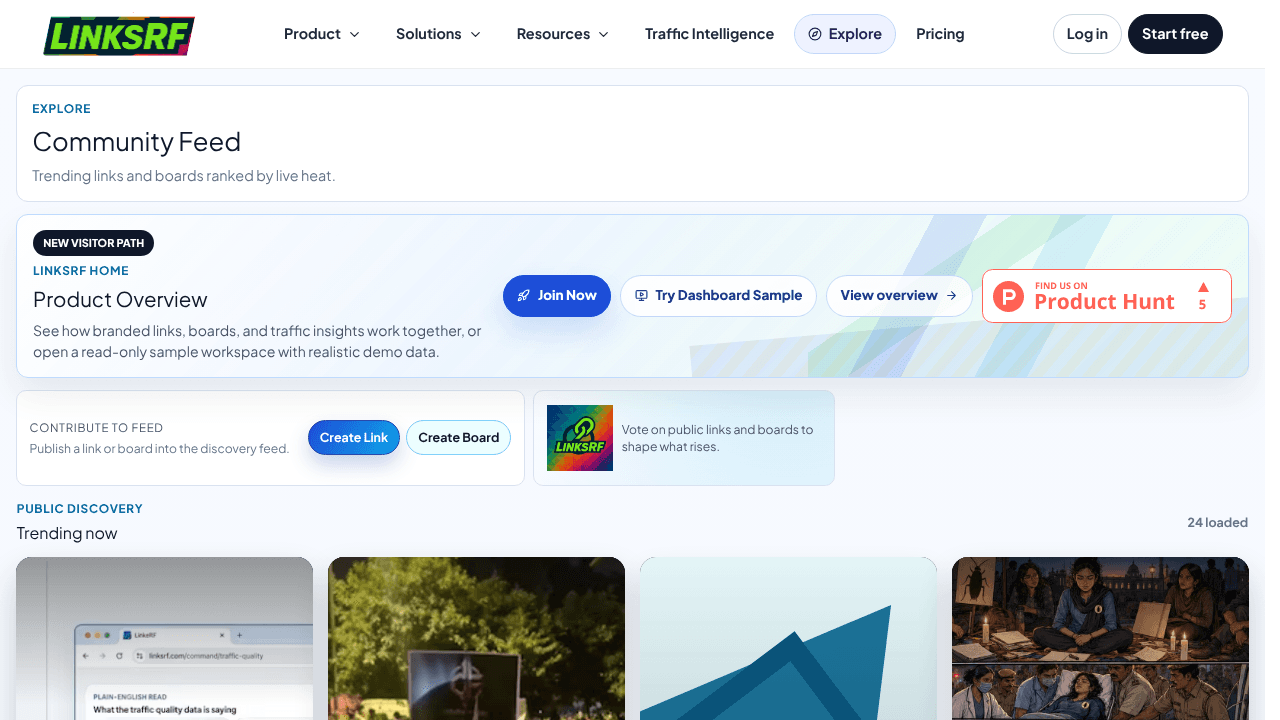 LinksRF website screenshot