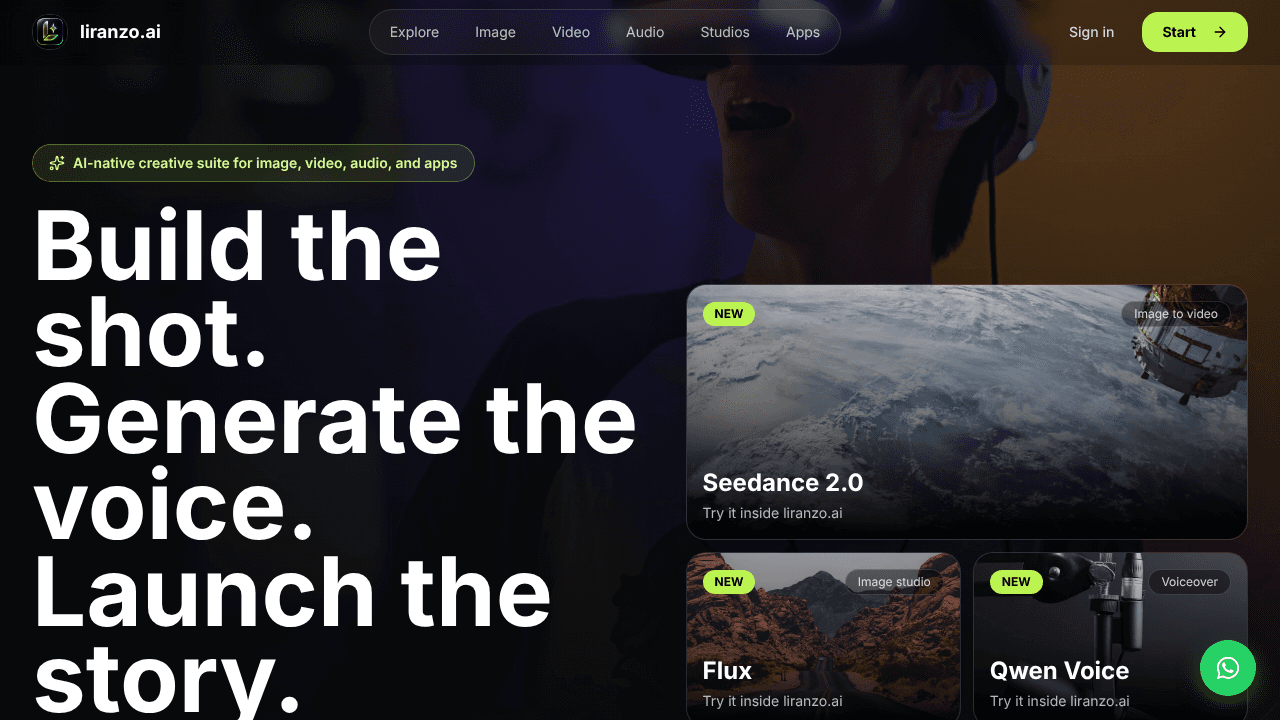 liranzo.ai website screenshot