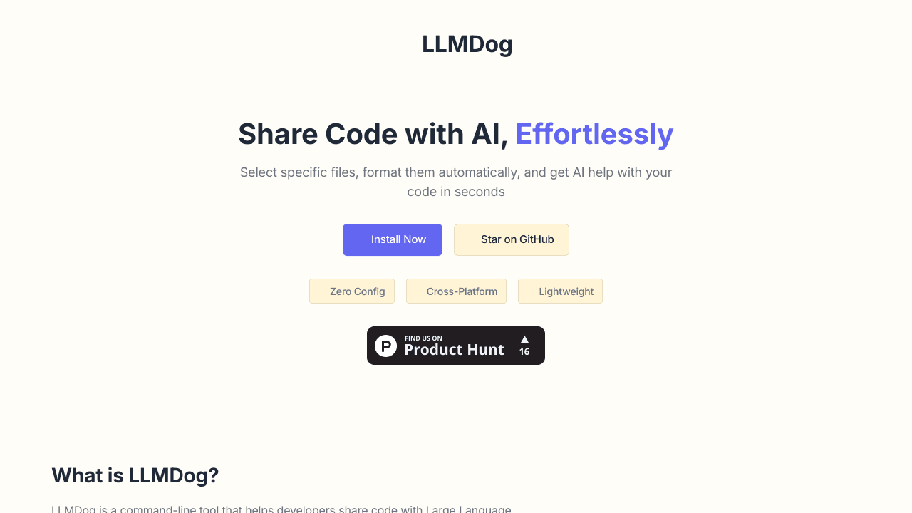 LLMDog