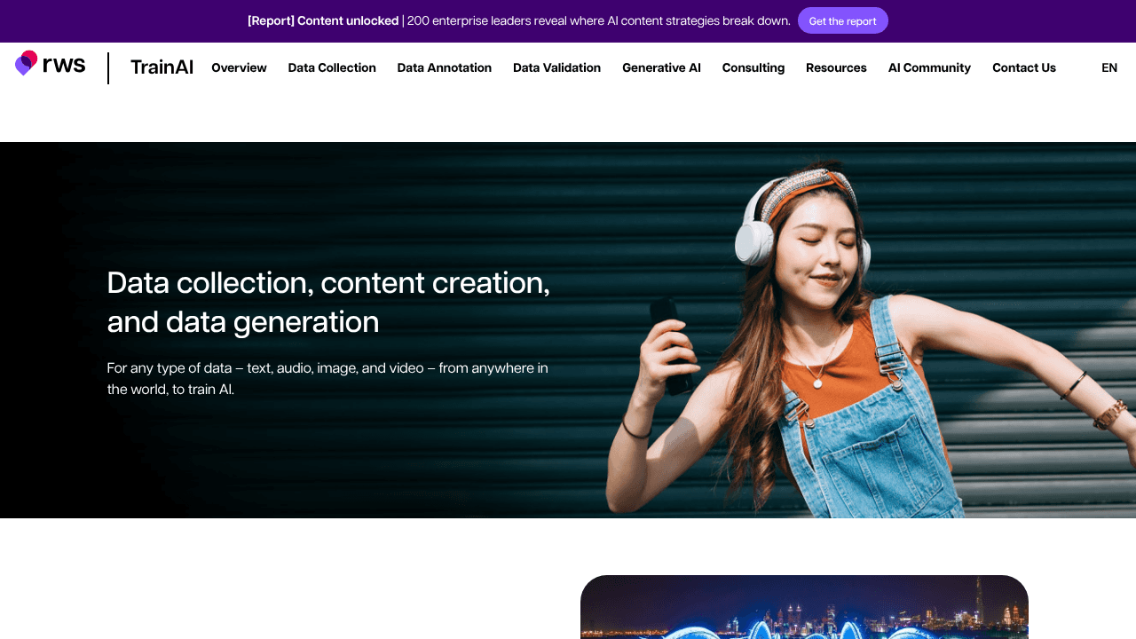 Loglens  website screenshot
