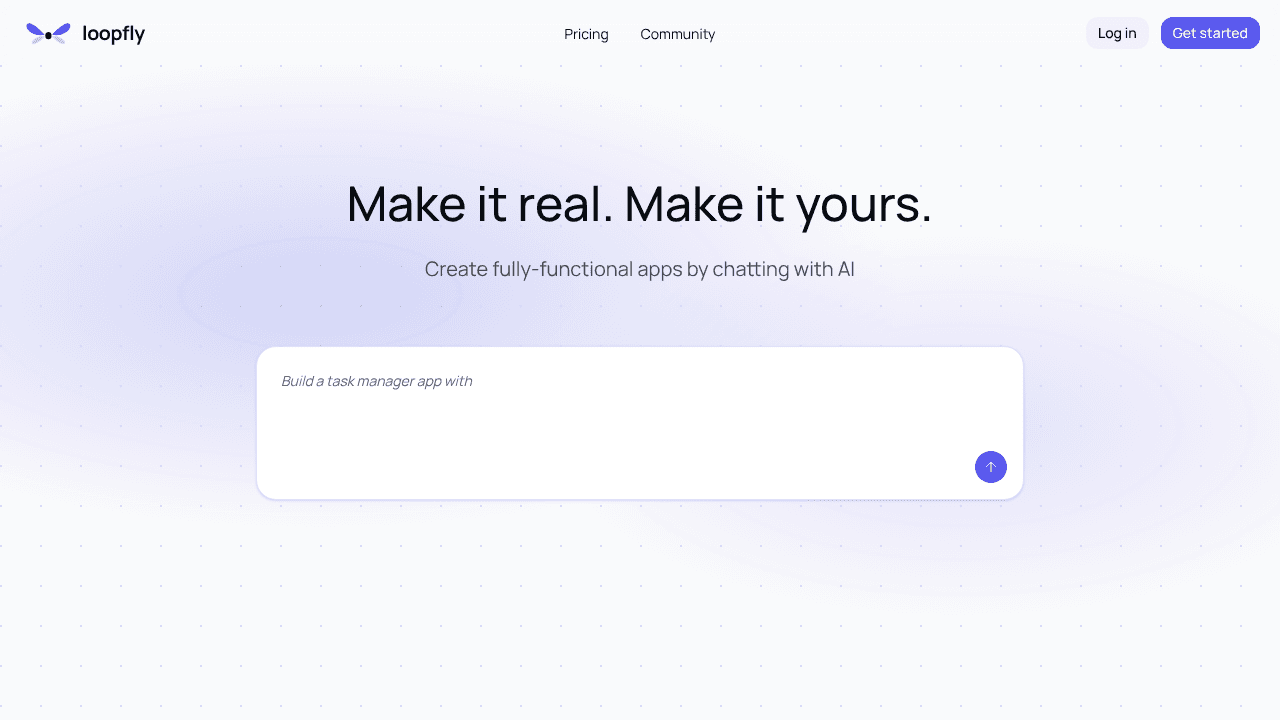 Loopfly website screenshot