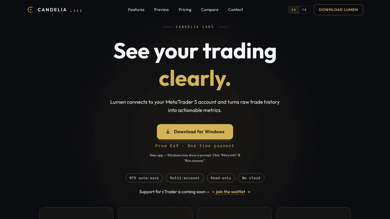 Lumen website screenshot