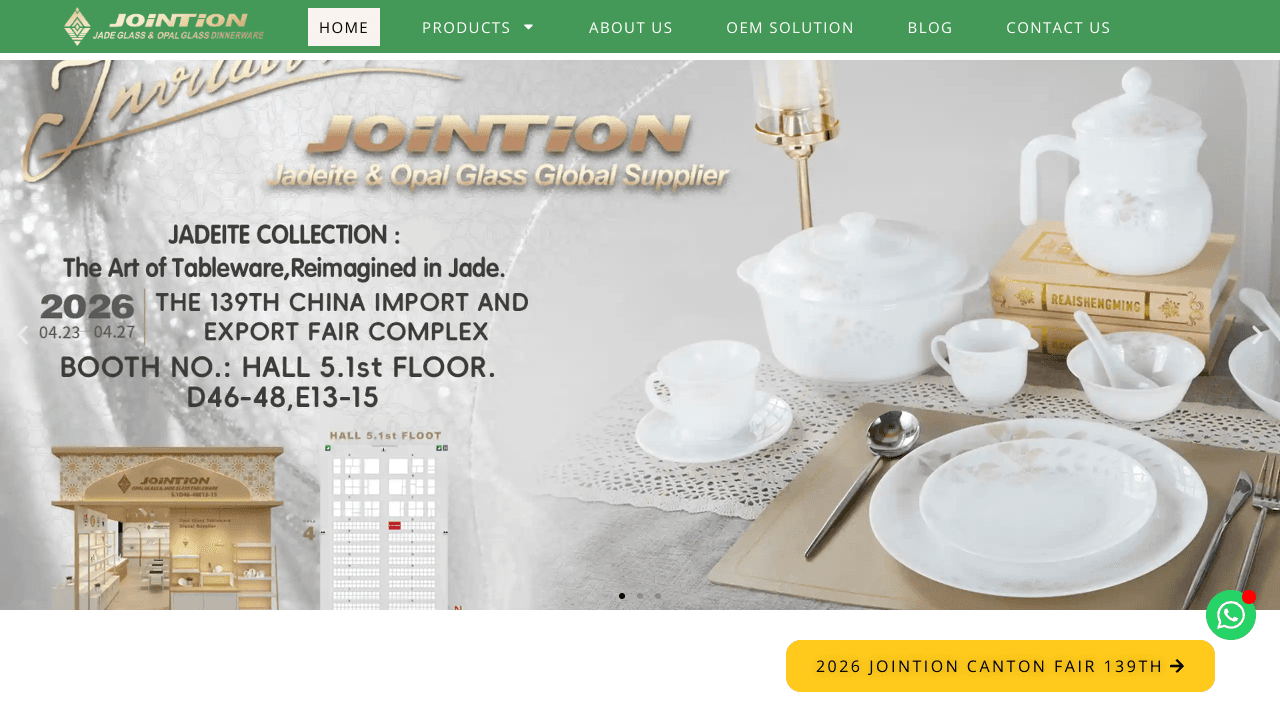 Jointion Tableware – Opal Glass Dinnerware Manufacturer & OEM Supplier