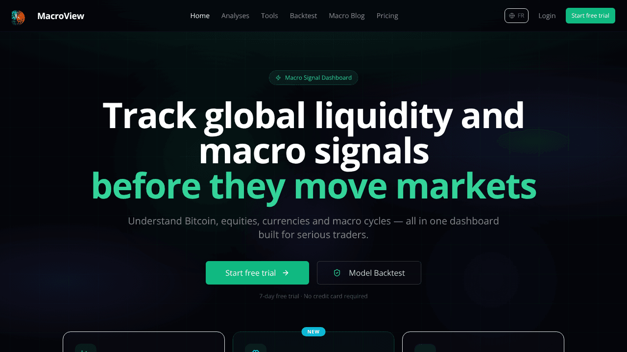 MacroViewMarket website screenshot