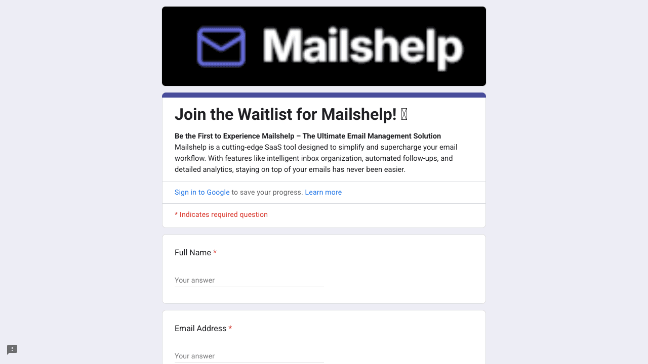 Mailshelp