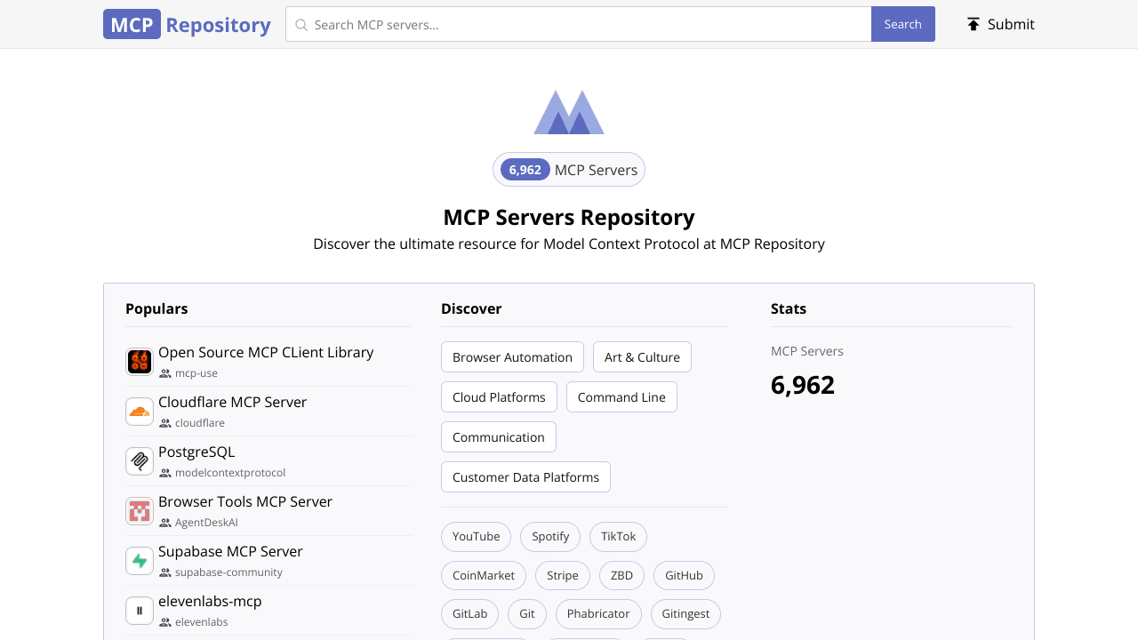 MCPRepository