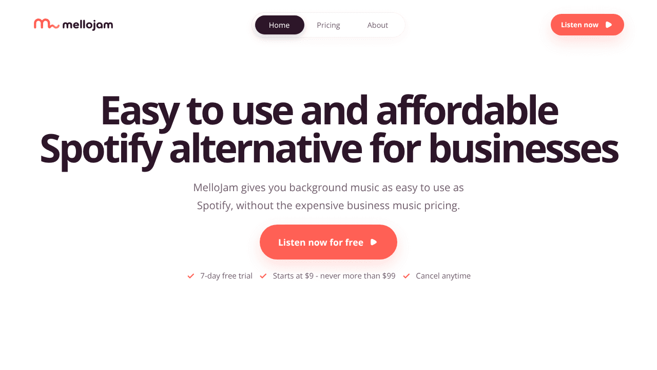 MelloJam website screenshot
