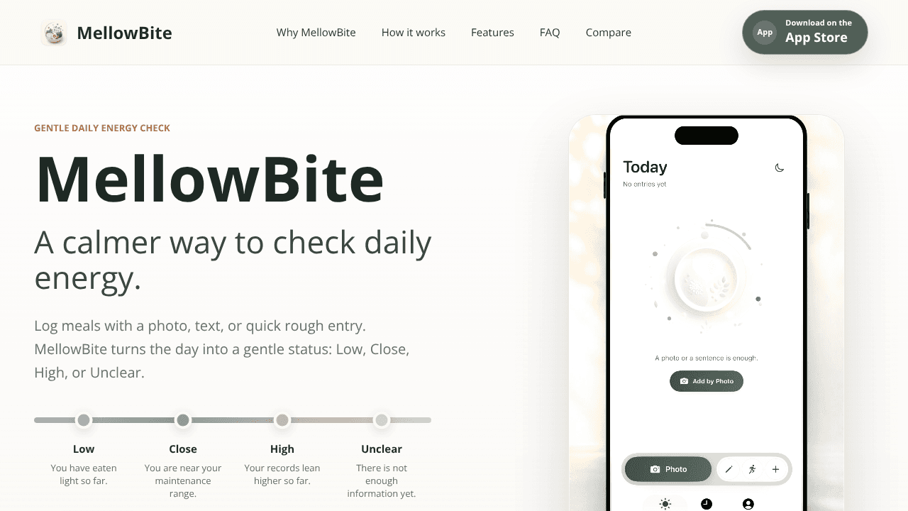 MellowBite website screenshot