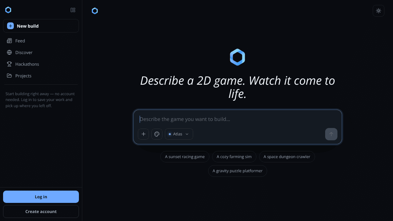 Mesh website screenshot
