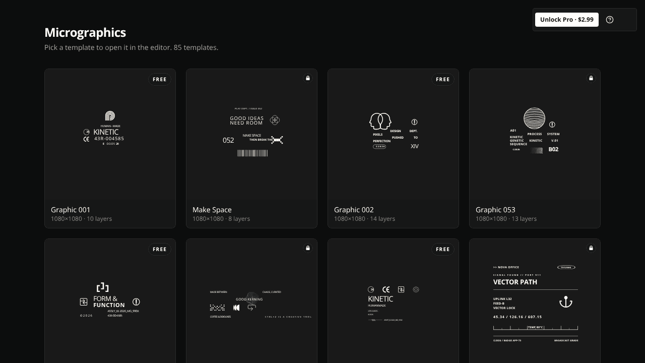 Micrographics website screenshot