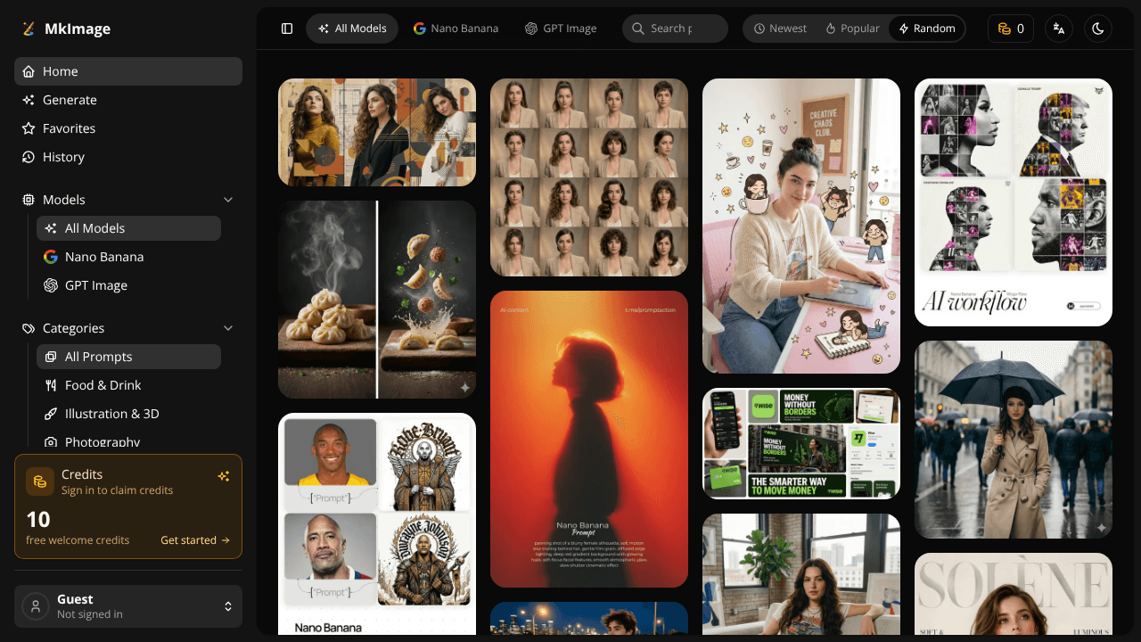 MkImage website screenshot