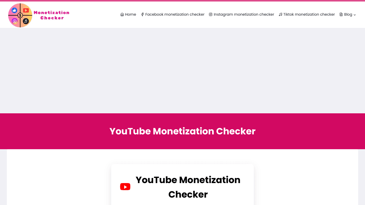 Monetization checker