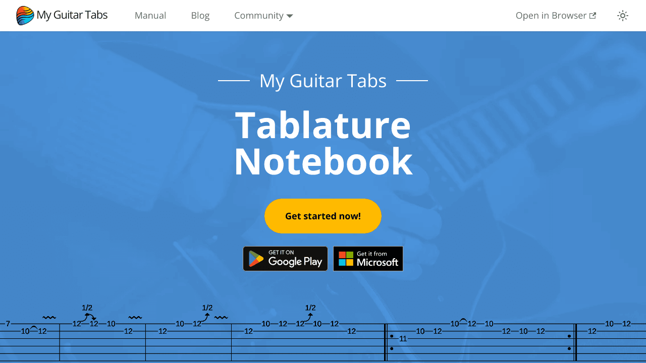 My Guitar Tabs
